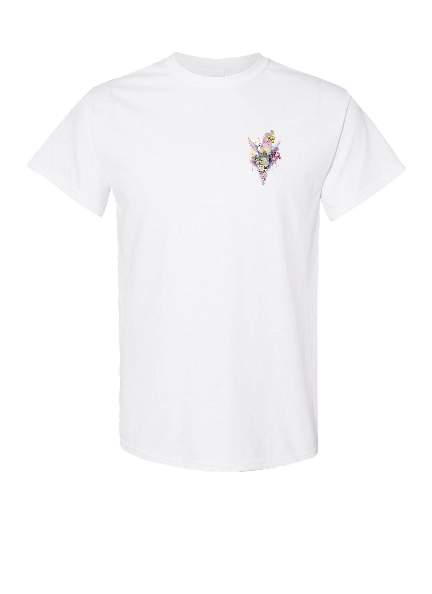 Jerusalem Serenity Blossom Tee