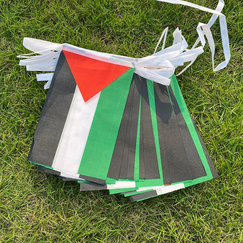 Palestine bunting flags 20pcs/lot