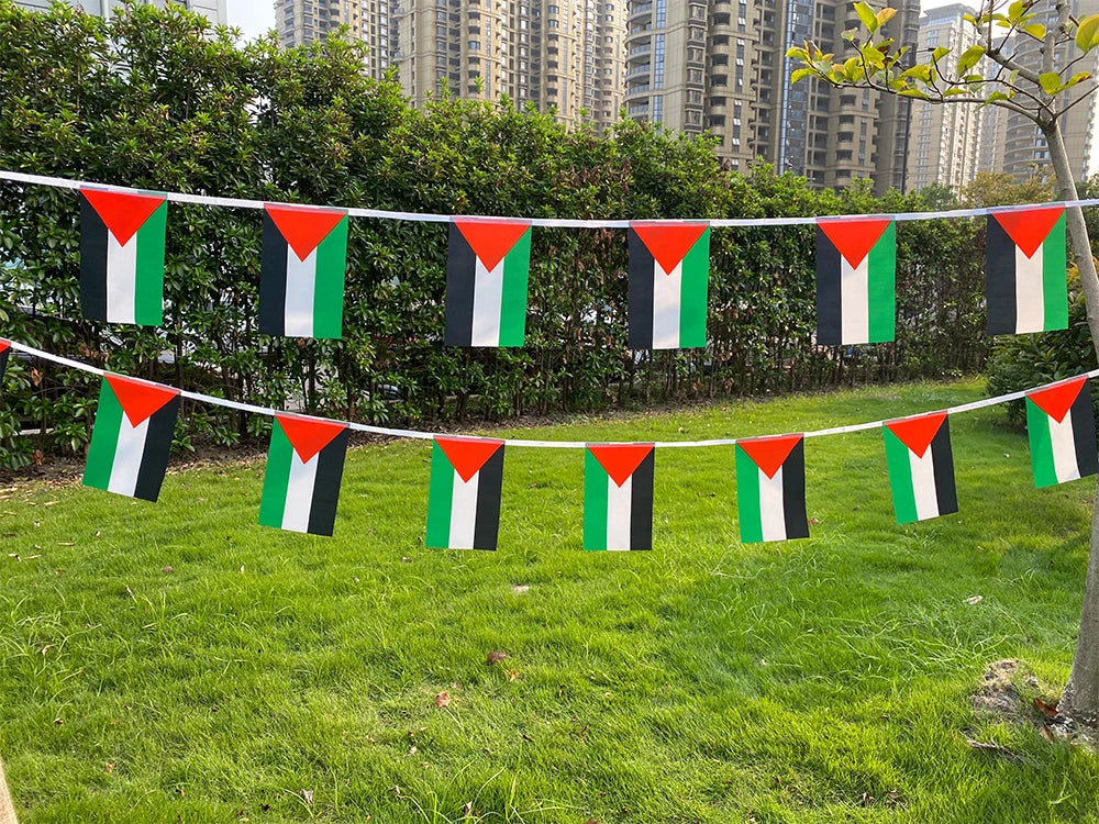 Palestine bunting flags 20pcs/lot